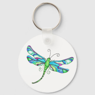 Whimsisk dragonflies nyckelring