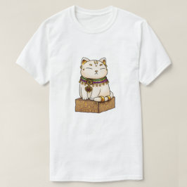 Whimsisk egyptisk katt Gud Bastet T Shirt