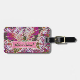 Whimsisk fjäril bagagebricka