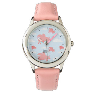 Whimsisk flygande Grisar Armbandsur