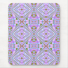 Whimsisk geometrisk abstrakt mönster musmatta