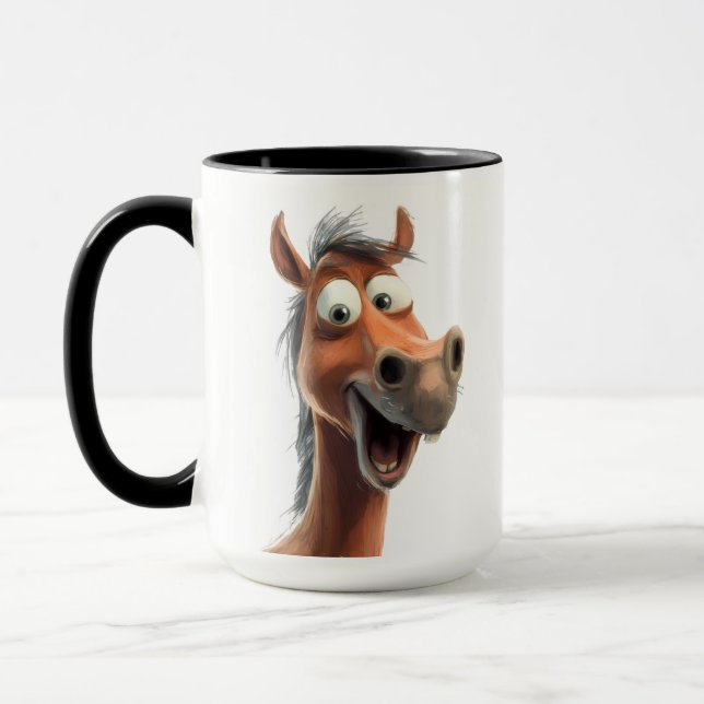 Whimsisk häst mugg (Vänster)