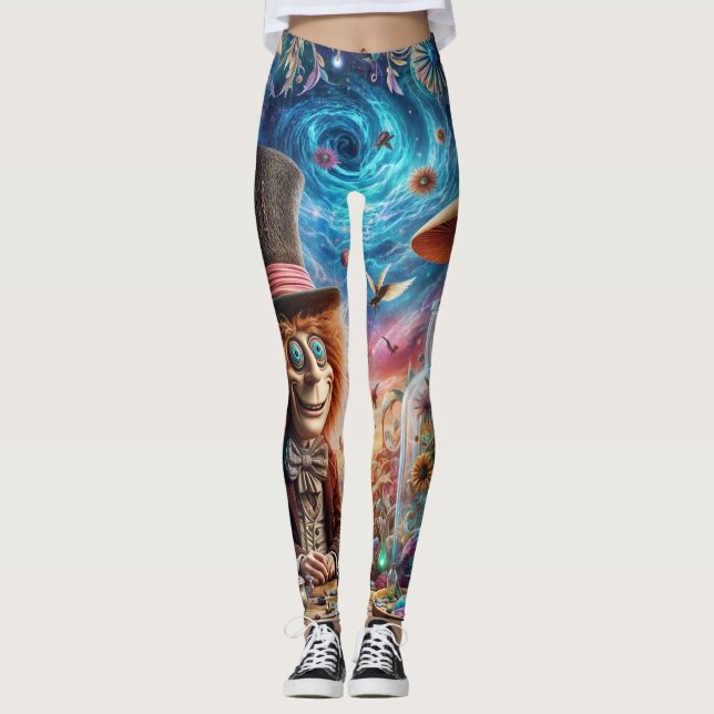 Whimsisk Hatter Leggings (Framsida)