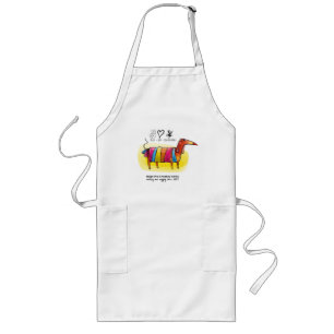 Whimsisk Hund Grooming Groomer Apron Långt Förkläde