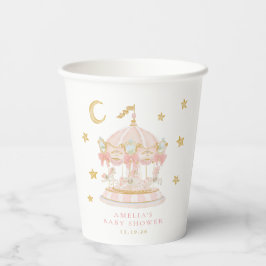 Whimsisk karusell-barnkalas-pappersmugg