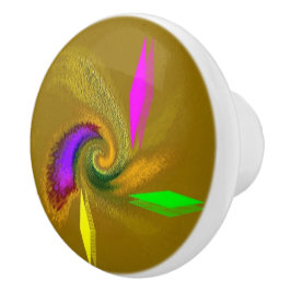 "Whimsisk" keramisk knapp Knopp