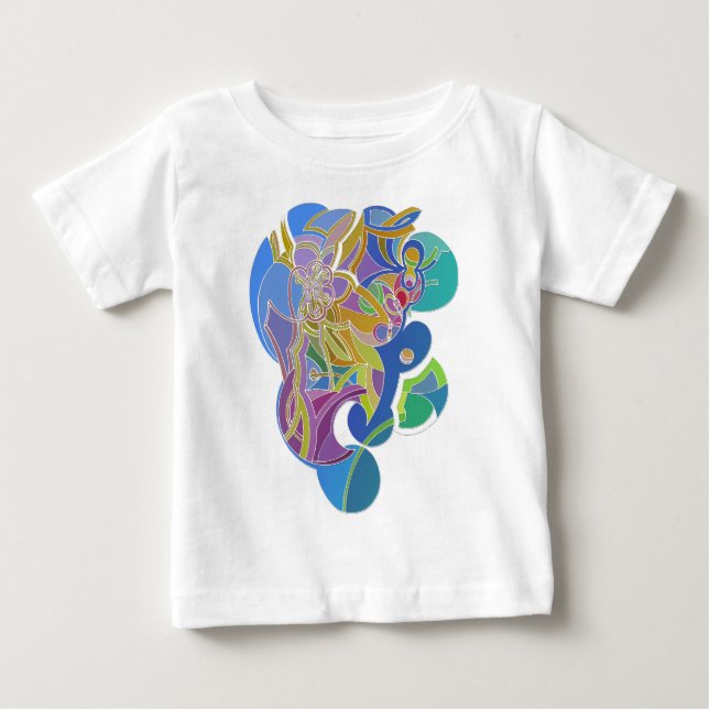 Whimsisk konst t shirt (Framsida)