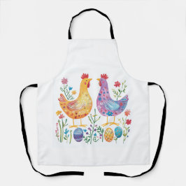 Whimsisk kyckling & ägg Påsk Apron