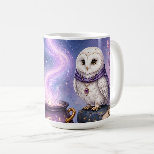 Whimsisk Magisk Fantasy Kaffemugg (Framsida höger)