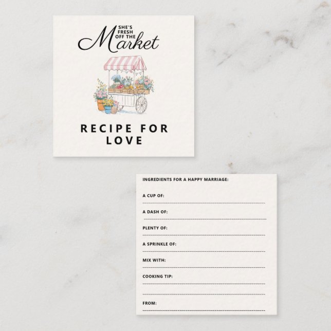 Whimsisk Nykomling Bröllopsfest  Tilläggskort (Fram/baksida)