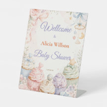 Whimsisk Pastell Bebis firande
