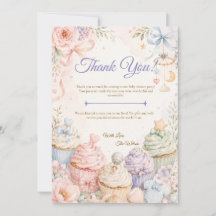Whimsisk Pastell Bebis Shower