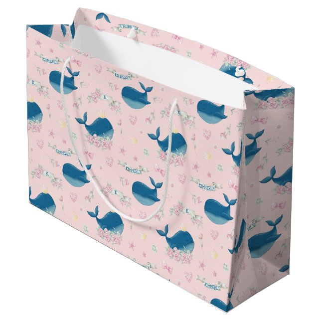 Whimsisk Personlig Whale (Baksidan Vinklad)