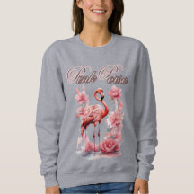 Whimsisk Rosa Flamingo | Blommigtens vattenfärg