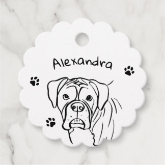 Whimsisk ruta: Redigerbar textradsartikel Gåvor Etiketter