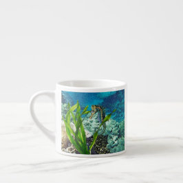 Whimsisk sjöhäst espressomugg