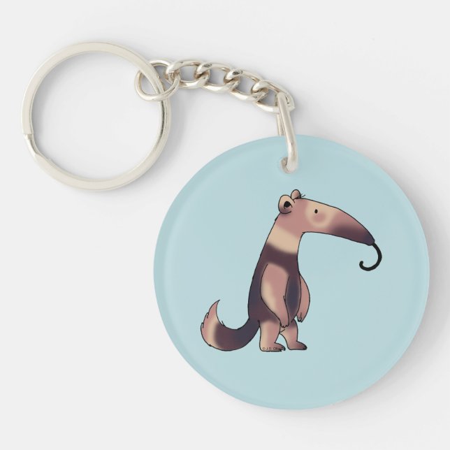 Whimsisk Tecknad Anteater Art (Framsidan)