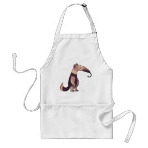 Whimsisk Tecknad Anteater Art Förkläde