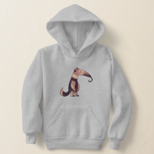 Whimsisk Tecknad Anteater Art T Shirt