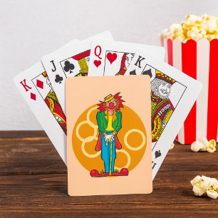 Whimsisk Tecknad Stängd med Ljusa färger Casinokort