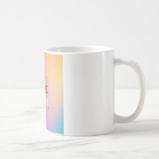 Whimsisk typografi kaffemugg