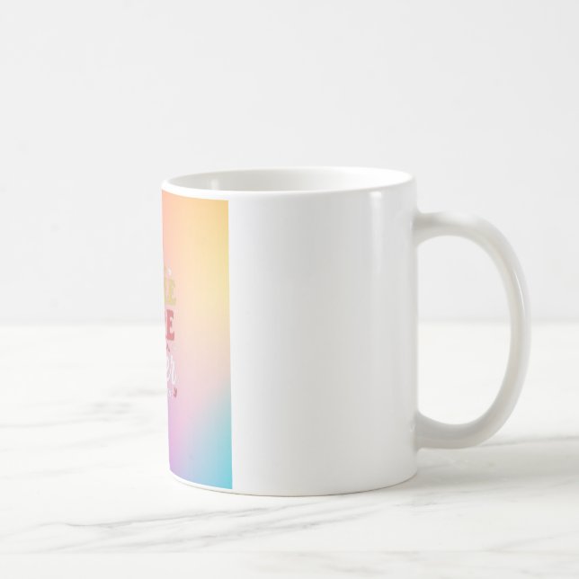 Whimsisk typografi kaffemugg (Höger)