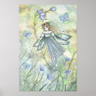 Whimsisk Vind Fairy Poster av Molly Harrison