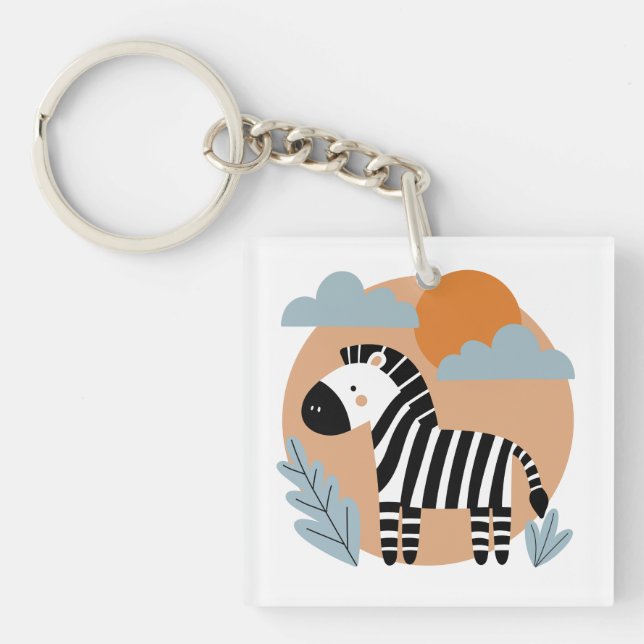 Whimsisk zebra skandinaviskt påverkad (Framsidan)
