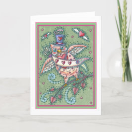 WHIMSISKA HOOTS N' HEARTS CUPID UGGLA VALENTINE HELGKORT