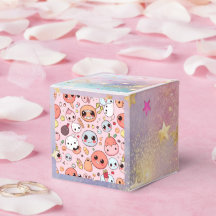 Whimsiske Foodie-monster Ansikte