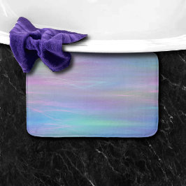Whimsiskt avfall | Holo Fairy Pastel Rainbow Badrumsmatta
