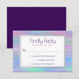 Whimsiskt avfall | Holo Fairy Pastel Rainbow OSA Kort