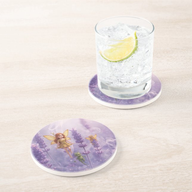 Whimsy Among the Purple Blooms Underlägg (Sidan)