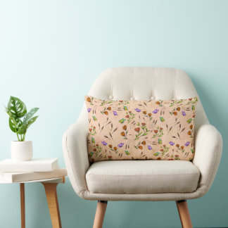 Whimsy Bloom Blommig Kastkudde Lumbarkudde