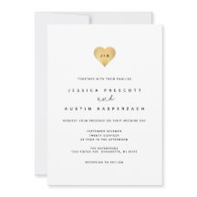 Whimsy Minimalistisk Bröllopsinbjudan