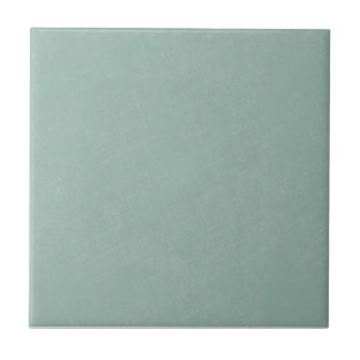 Whimsy Mint Blue Aqua Solid Color Linen Texture Kakelplatta