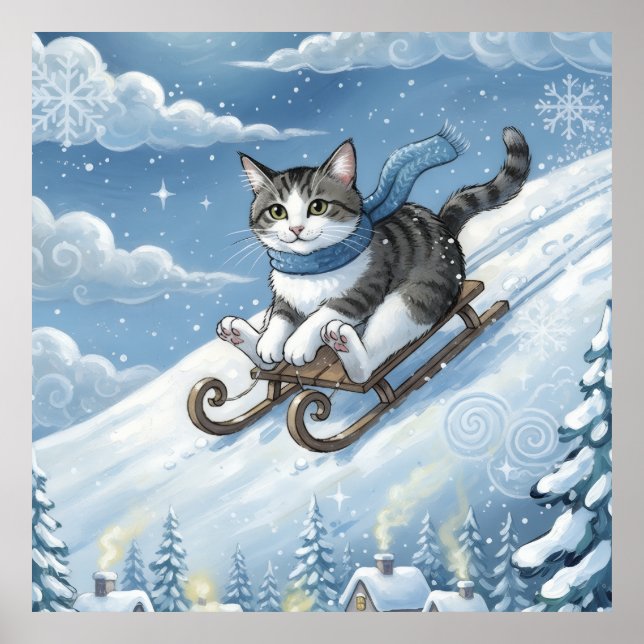 WhimsyCatSled Poster (Framsidan)