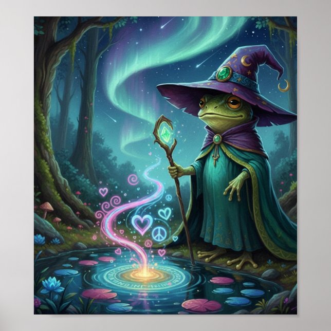 WhimsyFrogWizard2 Poster (Framsidan)
