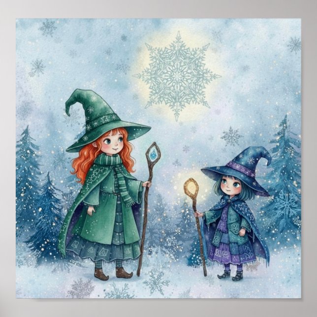 WhimsySnowFlakeHäxa Poster (Framsidan)