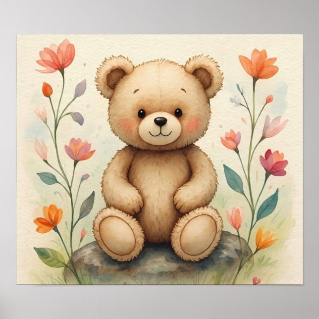 WhimsyTeddyBear Poster (Framsidan)