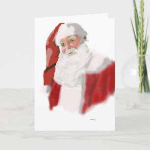 Whinning Santa Helgkort
