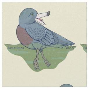 Whio Blue Anka NZ BIRD Tyg