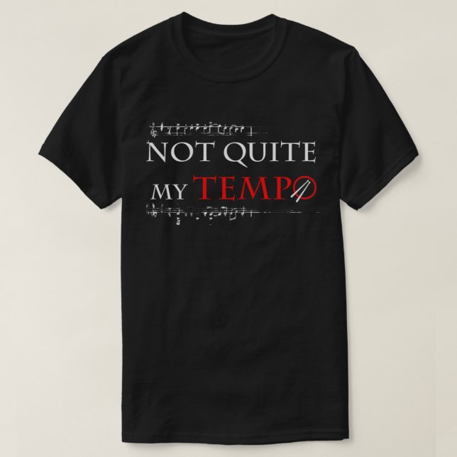 Whiplash - inte riktigt min tempo med Classic T-Sh T Shirt (Design framsida)