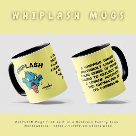 WHIPLASH Mugg av Poet Adiela Akoo