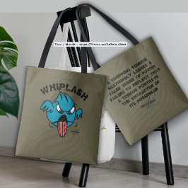 WHIPLASH Tote Bag av Poet Adiela Akoo Tygkasse