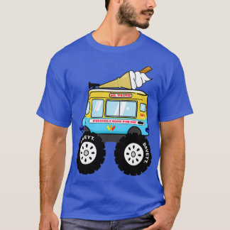 Whippe Monster Lastbil T Shirt