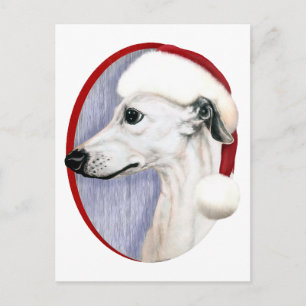 Whipper jul White Santa Helg Vykort