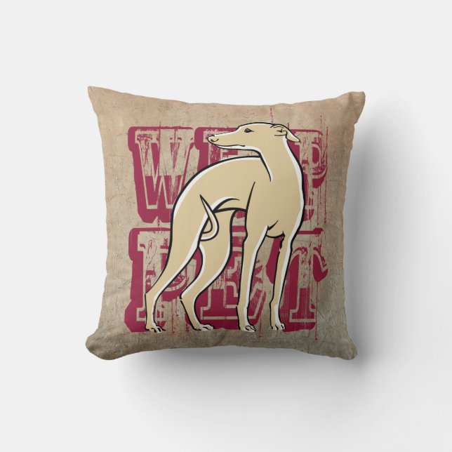 Whippet bordeau kudde (Framsida)