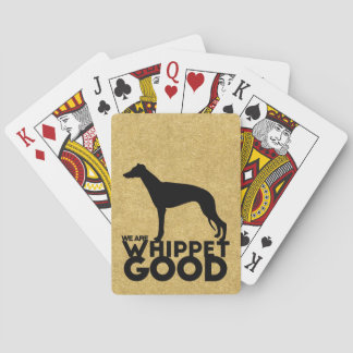 Whippet Dog Breed Playing Cards Theme Casinokort