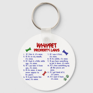 WHIPPET-egendomlagar 2 Nyckelring